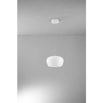 SOSPENSIONE IN VETRO BIANCO